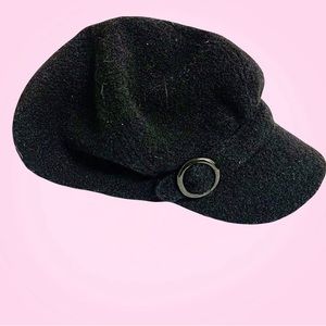 Black Baker Boy Cap